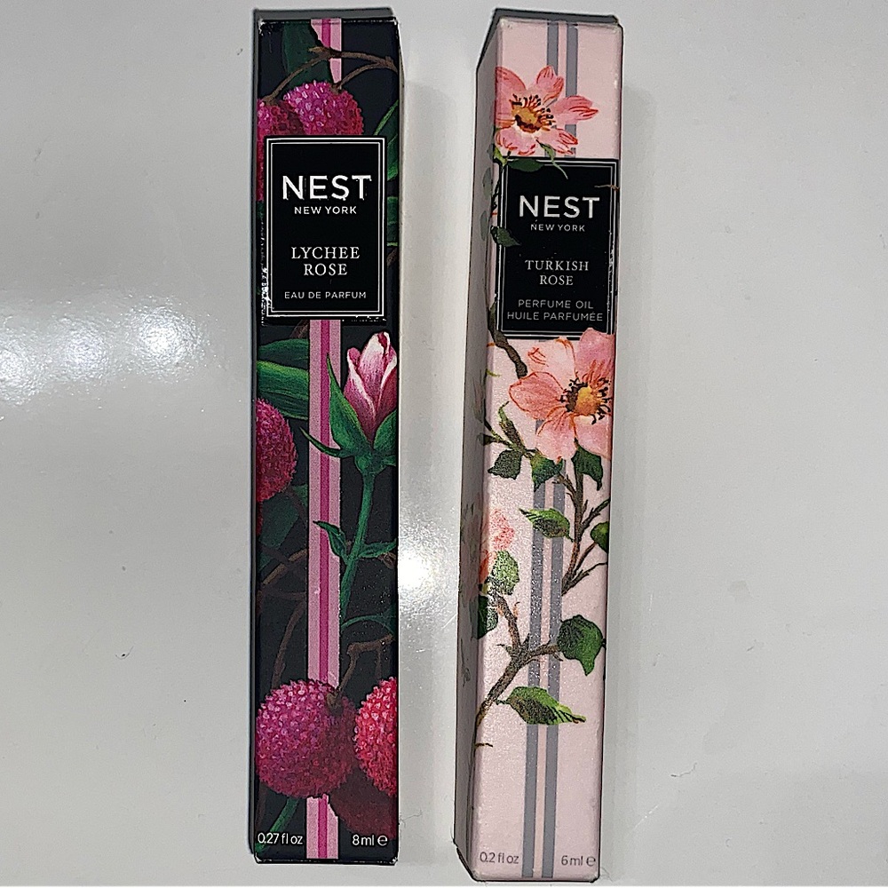 ✨NEST - 2PC Perfume Bundle: Lychee Rose Perfume & Turkish Rose Perfume Oil✨NWT - Picture 3 of 16